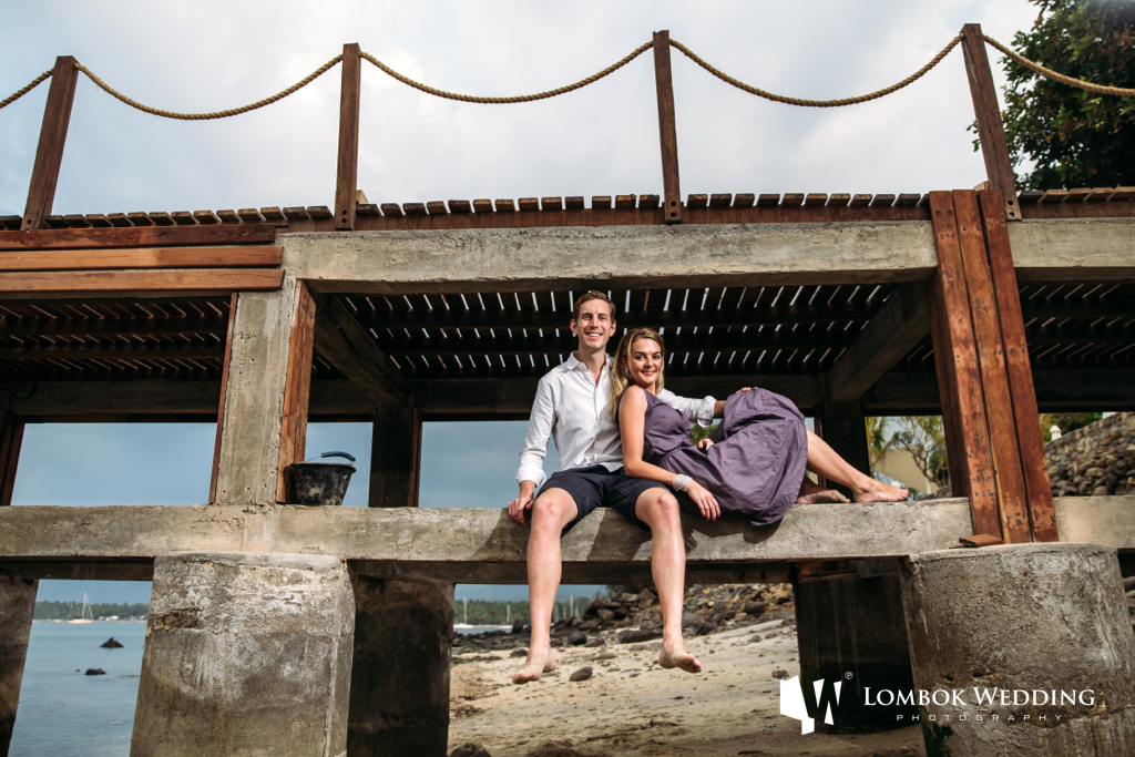 Lydia and Matthew Lombok Honeymoon LombokLodge