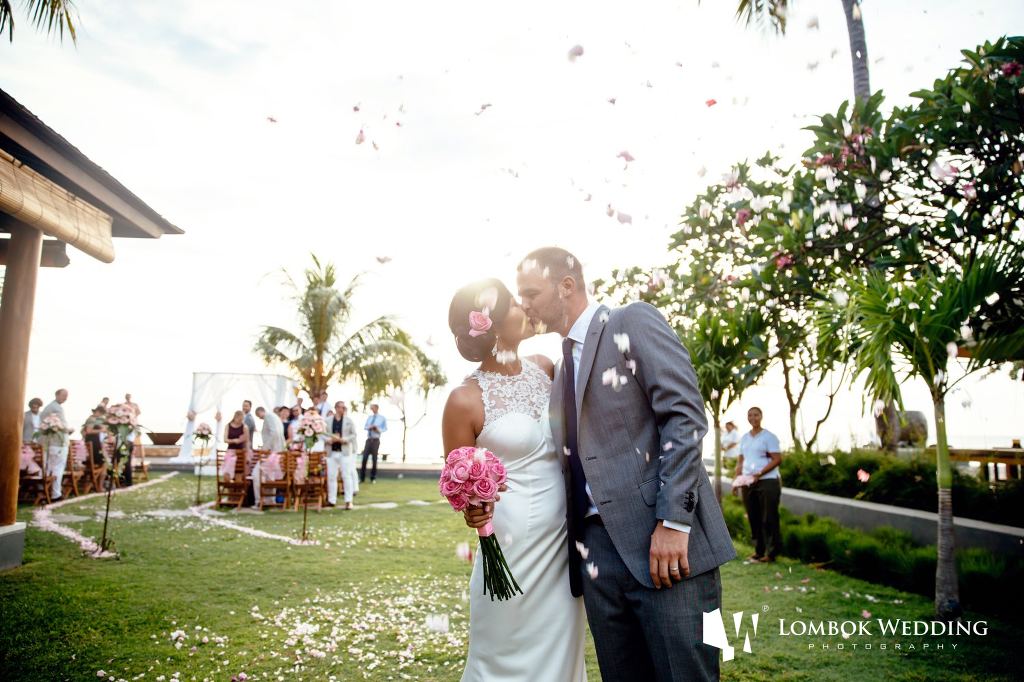 Lombok Wedding Asuka and Michael Qunci Villas